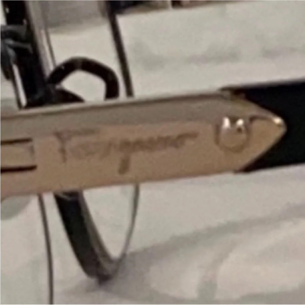 Authentic Salvatore Ferragamo designer signature prescription eyeglasses frames